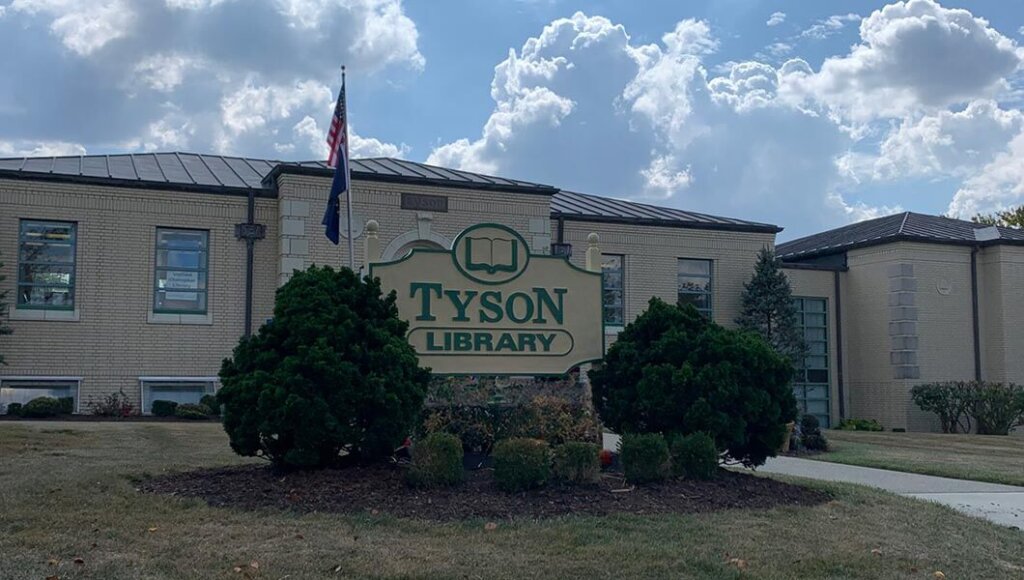 Tyson Library - building exterior